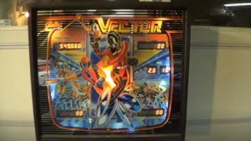 VECTOR PINBALL MACHINE - BY BALLY 1982