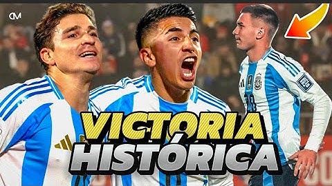 🚨 EL PARTIDO QUE QUEDARÁ PARA LA HISTORIA: ARGENTINA 1-0 CHILE