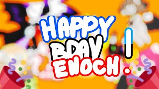Happy Birthday Lil Brother (Enoch)!