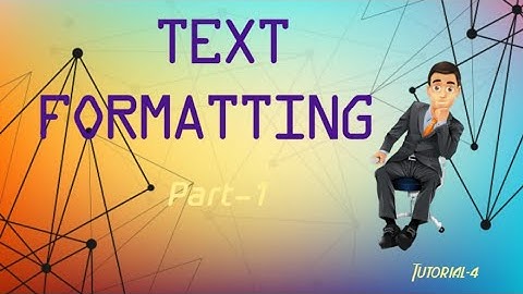 HTML Text Formatting Part-1