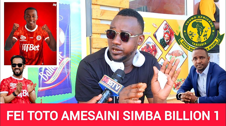 FRIJI B0VU ATHIBITISHA FEI TOTO AMESAINI SIMBA HATAKI KWENDA YANGA