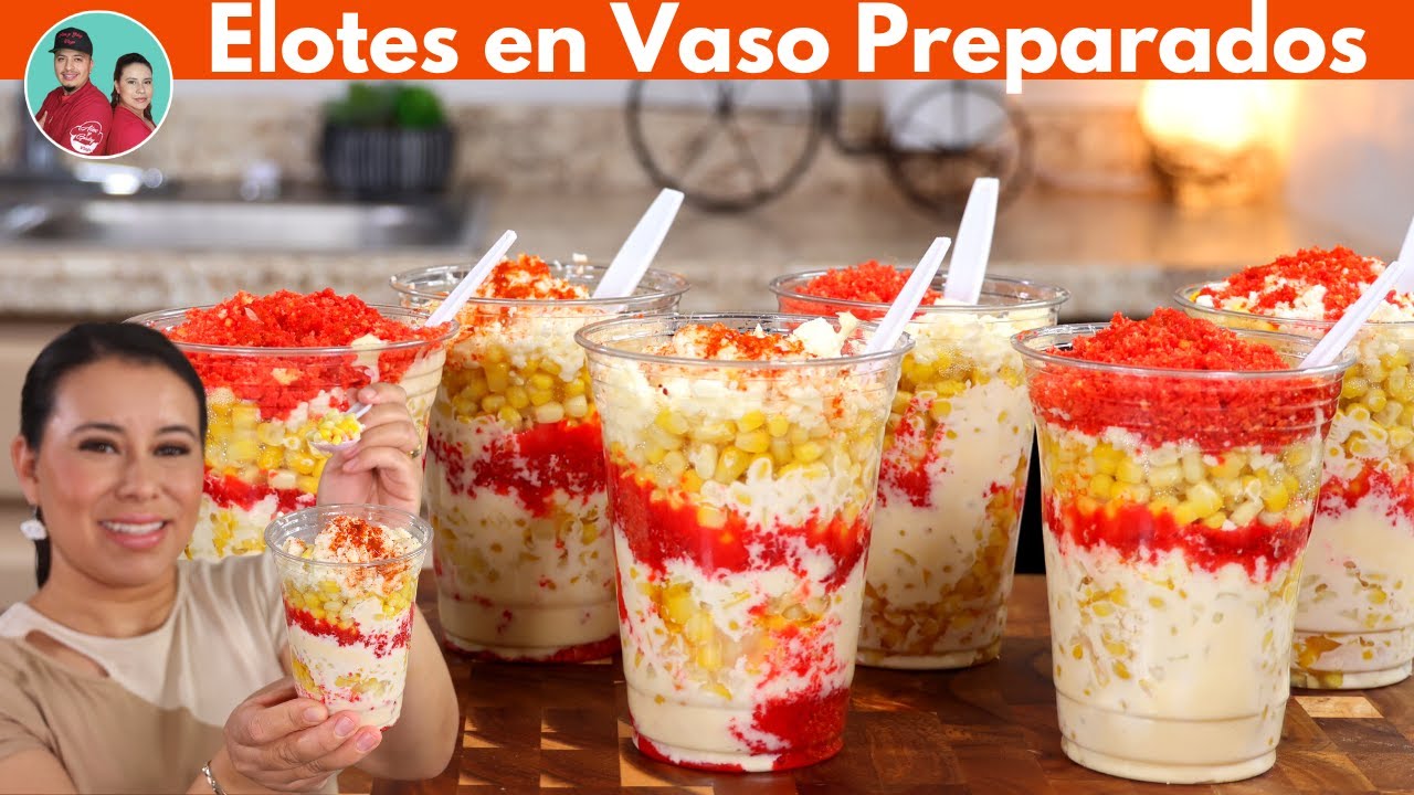 Ahorra dinero Haciendo esto en Casa 👀 Elotes en Vaso con Hot Cheetos