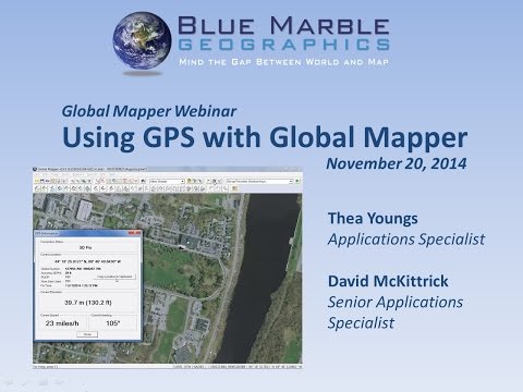 Using GPS with Global Mapper