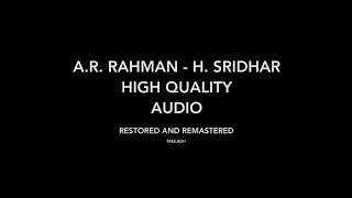 Kaadhalan   Mukkala Mukabula | High Quality Audio | A.R. Rahman