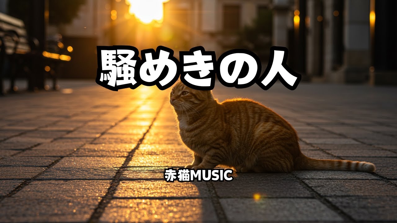 赤猫-「騒めきの人」#赤猫MUSIC #オリジナル曲 #AI音楽 #詩のある音楽#赤猫福#騒めきの人 - YouTube