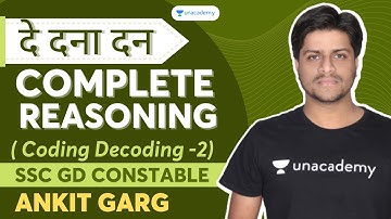 दे दना दन  Complete Reasoning - Coding Decoding -2 |  MTS | SSC Exams | Ankit Garg