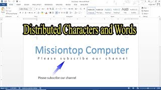 Famous How to add space between characters and words in Microsoft Word Wealth