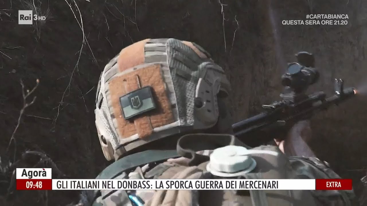 Gli Italiani nel Donbass - Agorà Extra 15/02/2022