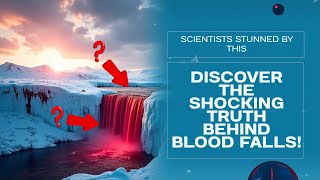 Unraveling the Crimson Enigma: The Mystery of Blood Falls