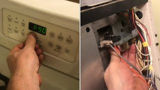 F90 error code FIX for ranges (lock and unlock self cleaning oven) kenmore frigidaire