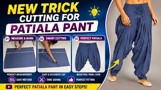 Very unique trick Patiala salwar Eid special  