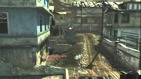 MW3 my first random throwing knife