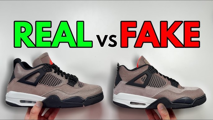 How To Spot Fake Jordan 4 Retro White Oreo Sneakers – LegitGrails