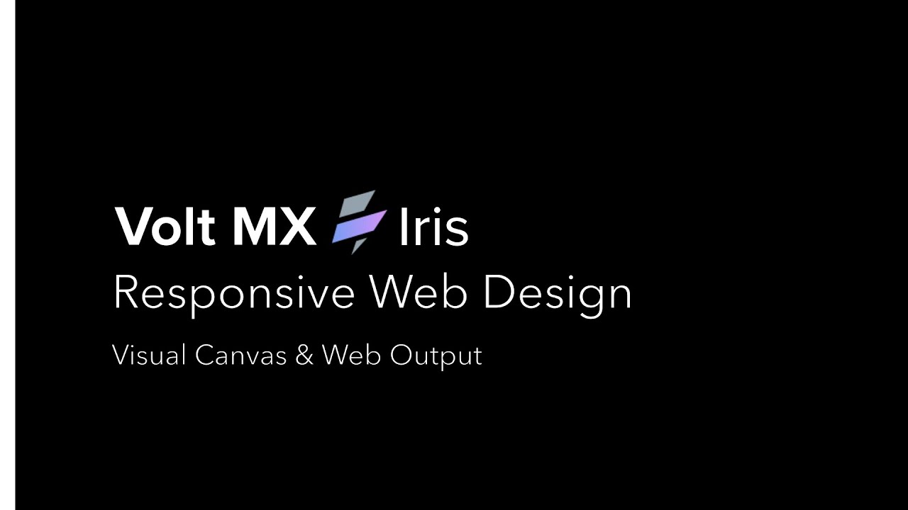 Design a Responsive Web App - HCL Volt MX Documentation
