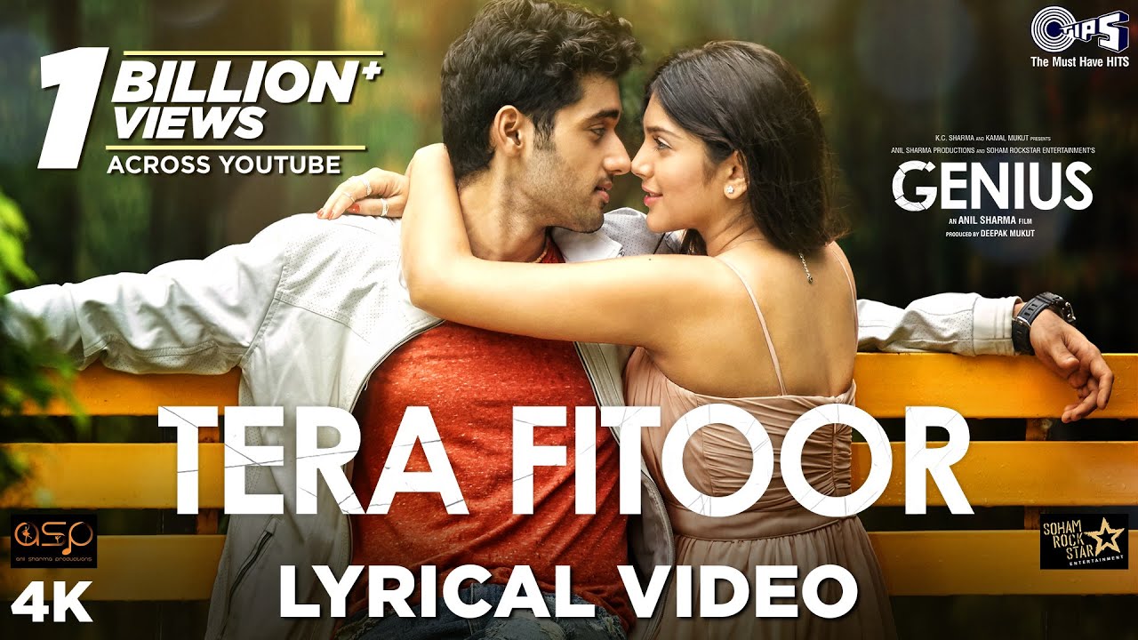 Tera Fitoor Lyrical   Genius  Utkarsh Sharma Ishita Chauhan  Arijit Singh  Himesh Reshammiya