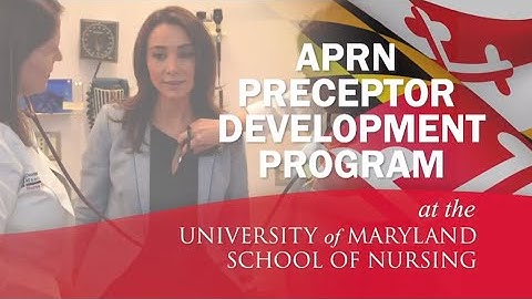 APRN Preceptor Development Program