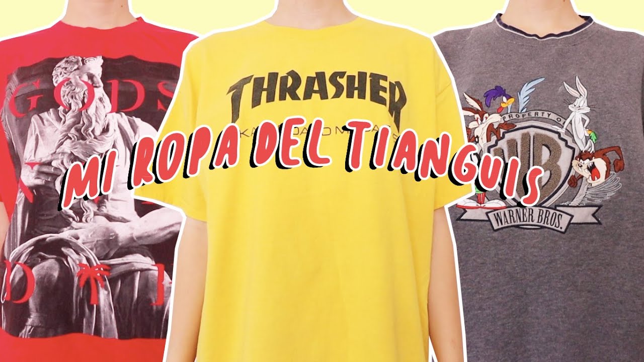 ME PRUEBO TODA MI ROPA DEL TIANGUIS (+50 prendas)