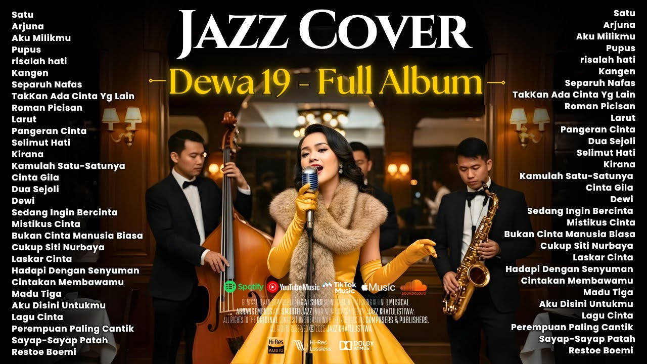 Dewa 19 - Full Album Terbaik | Smooth Jazz Cover by JAZZ KHATULISTIWA