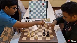 GM escapes Jaws of Defeat, Blurs finish line in a Rare Endgame - IM Aronyak v GM Deep