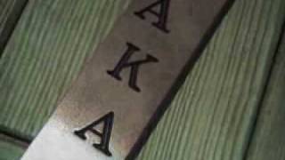 Engraved Fraternity & Sorority Paddle @ Greekgear.com