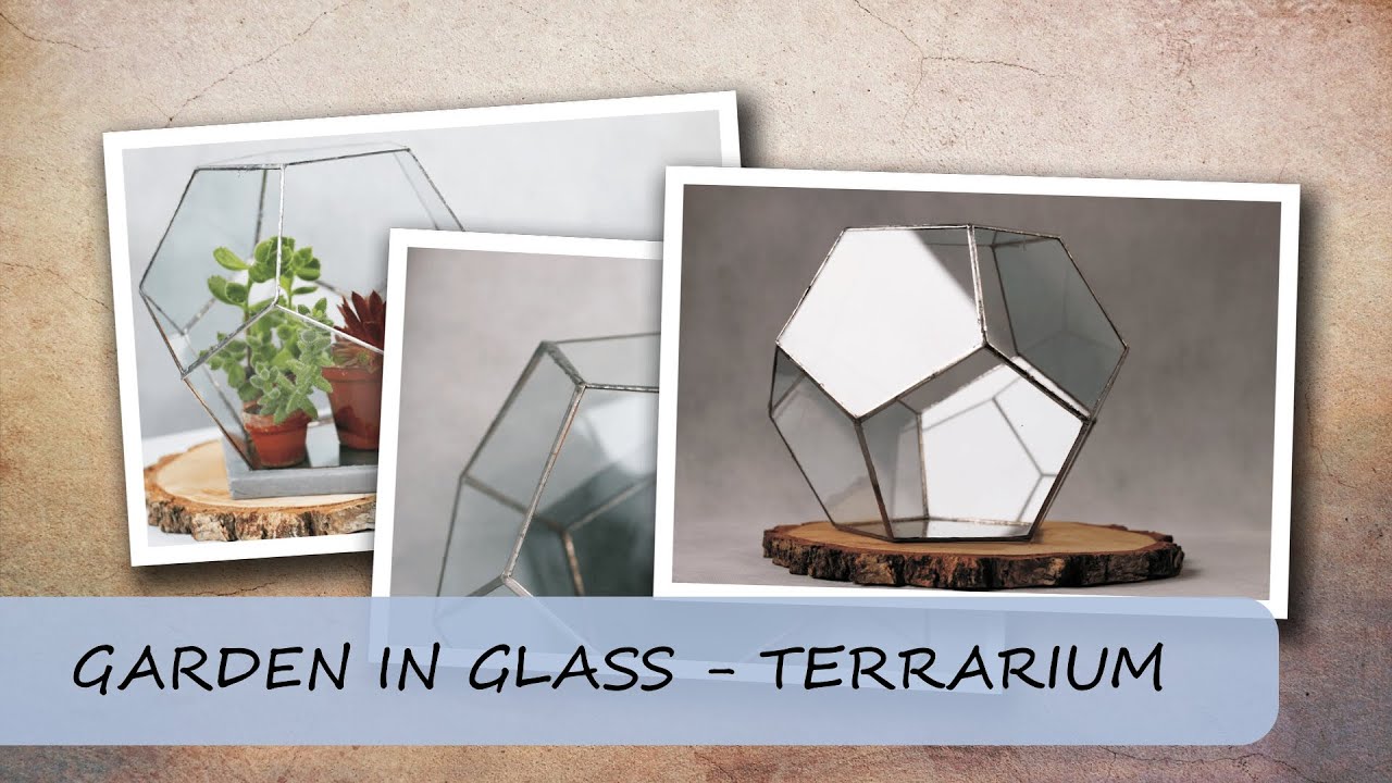 Garden in glass Terrarium DIY / Ogród w słoiku Terrarium / Think