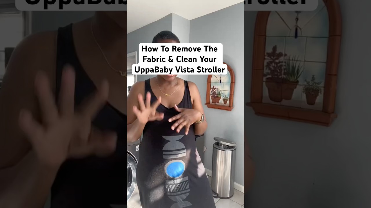 How to remove the fabric and clean your UppaBaby Vista Stroller #uppababy  #uppababyvistastroller - YouTube