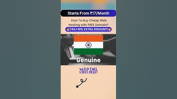 🤩 Cheap WordPress Hosting Just ₹17/Month | Best And Cheap WordPress Hosting With Free Domains, SSL