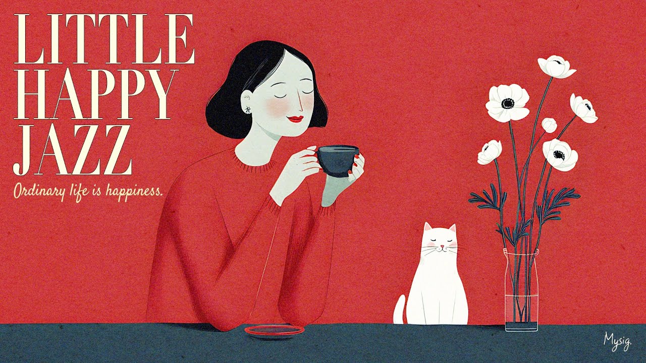Little Happy Jazz ☕ Ordinary Life, Gentle 1940s Coffee Time 🌷 日常の小さな幸せ｜1940s ジャズで過ごすやさしい時間
