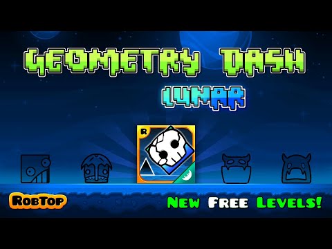 GEOMETRY DASH LUNAR [ALL LEVELS / ALL COINS] | FANGAME