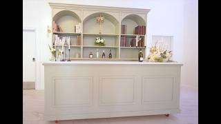 Luxury Library Bar Set in Dallas | Moody Photo & Video Studio for Content Creators