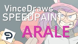 Speedpaintaraleclip Studio Paint