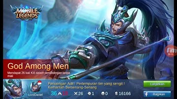 Lag tapi memuaskan | Yun Zhao Best 26 Attack | Mobile Legends