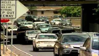 Cement Truck Crash Triggers Massive Traffic Backup