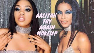 AALIYAH TRY AGAIN MAKEUP TUTORIAL screenshot 3