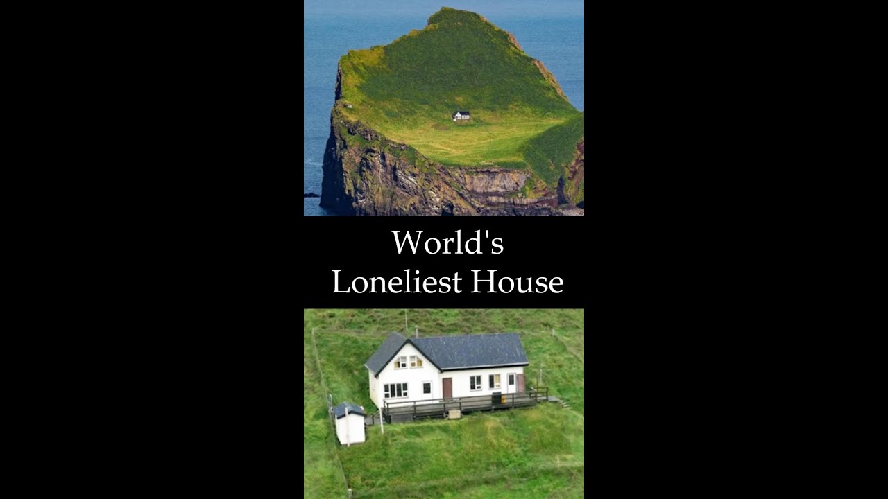 World's Loneliest House Ellidaey Island House Travelpedia Shorts