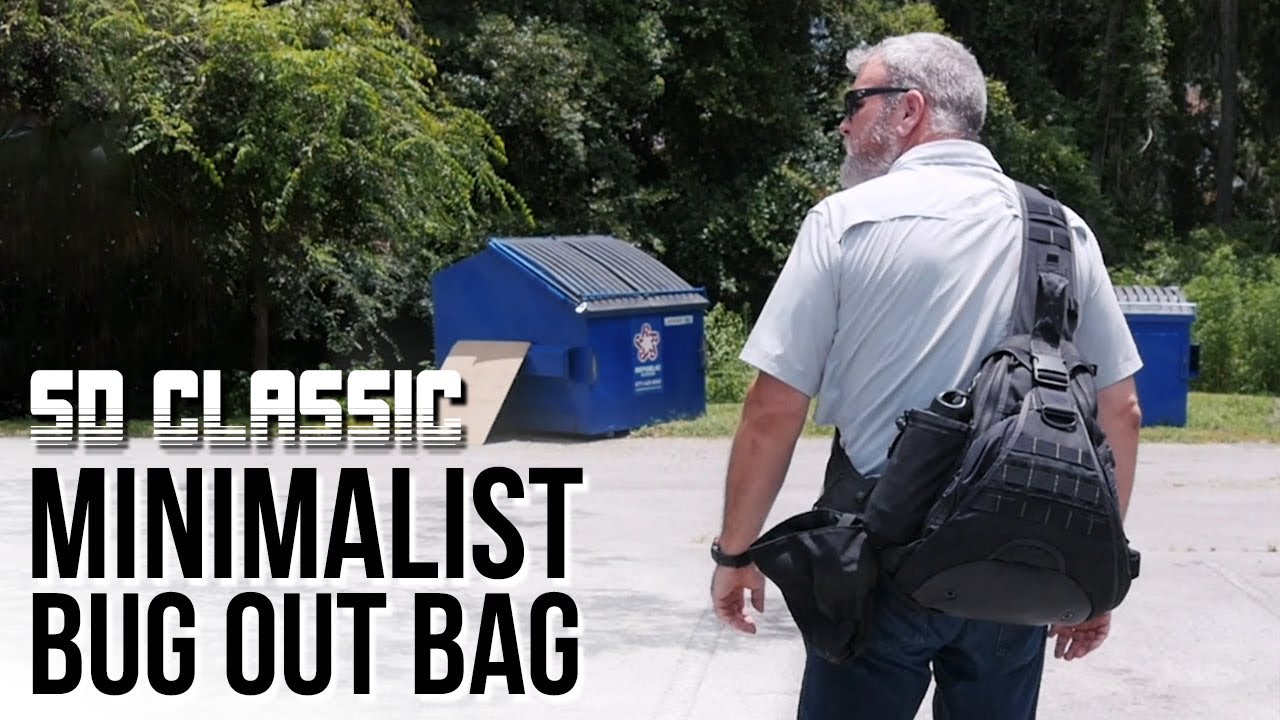 Minimalist Bug Out Bag - SD Classic 