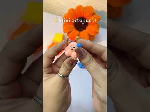 Create with muskaan ep-17/100 ✨| Diy mini octopus #muskaanbhola