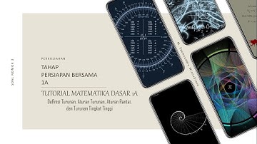 Tutor MatDas 1A TPB 1A part 3, Soal Nomor 3 Modul 4: Definisi Turunan, Aturan Turunan, dkk