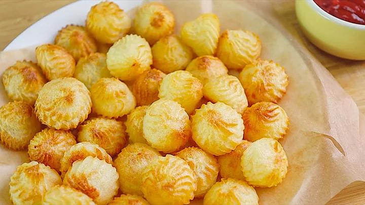 Only 3 Ingredients! Don't Fry Potatoes! Crispy Bubble Potato Chips Recipe - DayDayNews