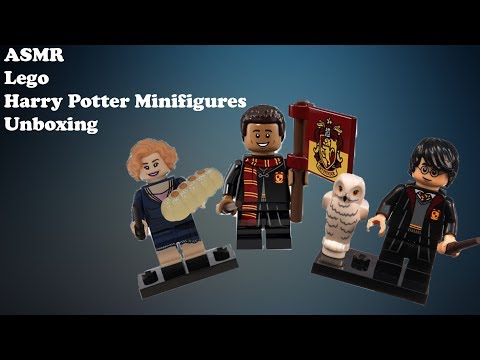[ASMR] Relaxing Unpacking Lego Harry Potter Minifigures!
