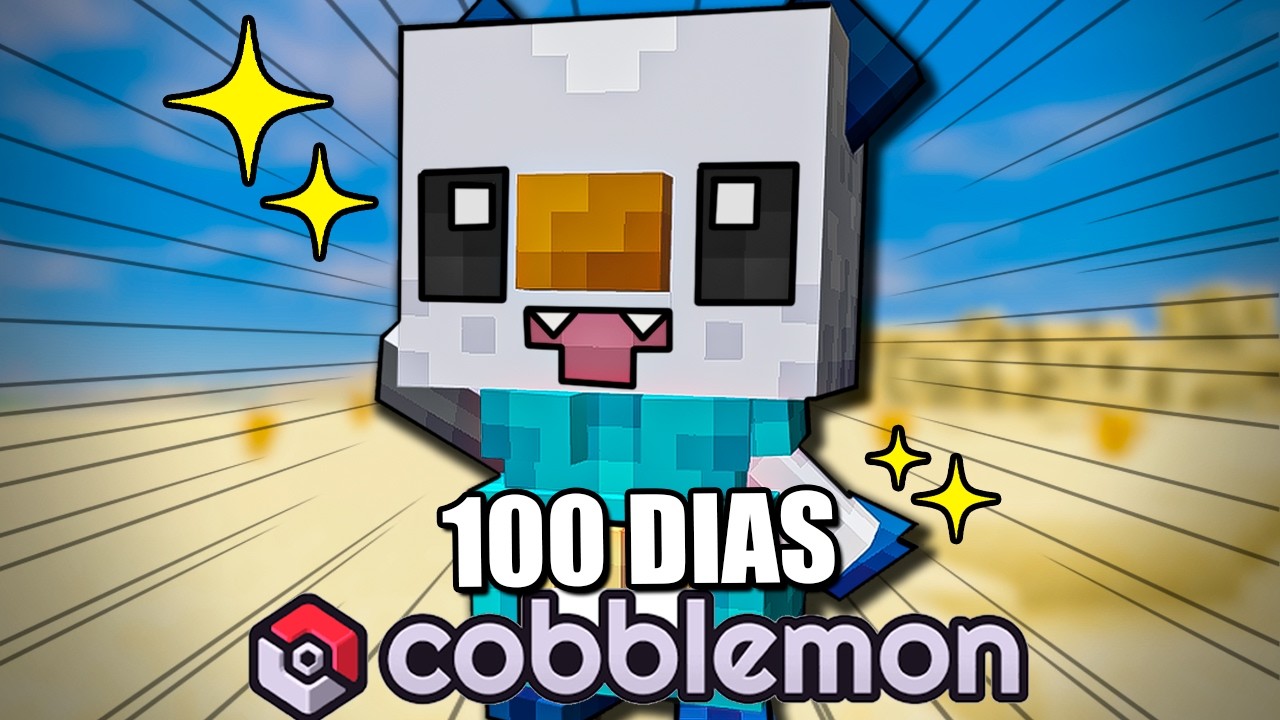 Sobreviví 100 DÍAS en POKÉMON Minecraft contra mi Rival!