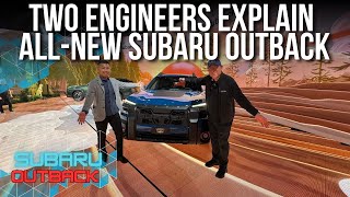 TWO ENGINEERS EXPLAIN EVERYTHING ABOUT 2026 SUBARU OUTBACK // PRODUCT DEVELOPMENT DETAILS