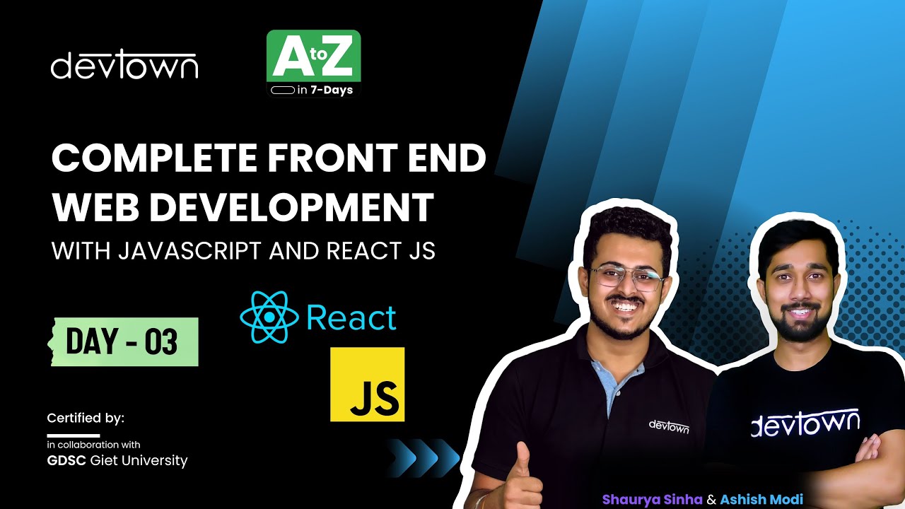 [LIVE] DAY 03 - Complete Frontend Web Development with JavaScript and ...
