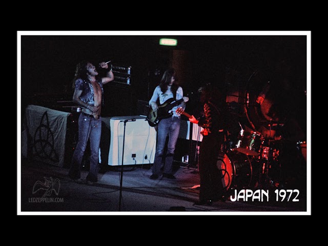 Led Zeppelin - Japan 1972 Compilation - YouTube
