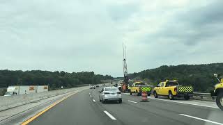 Ohio turnpike over the Cuyahoga valley Ohio