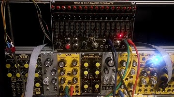 EURORACK MFOS 16 STEP ANALOG SEQUENCER