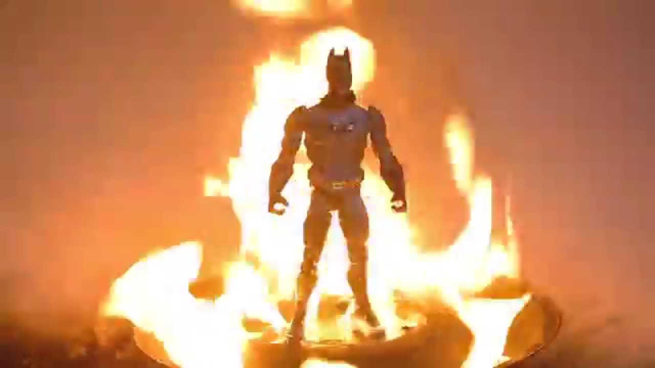 Burning Batman YouTube