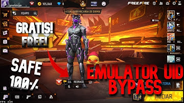 FREE UID EMULATOR BYPASS✅| UID BYPASS | FREE FIRE UID EMULATOR BYPASS | BYPASS UID ANTIBAN PC BYPASS