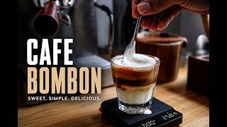 How to Make Café Bombón at Home | Sweet & Creamy Espresso