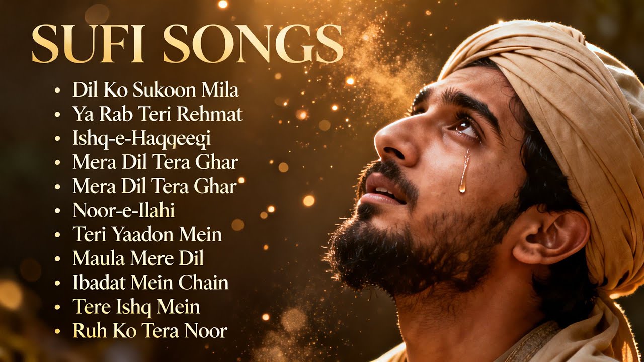 Non Stop Sufi Songs 💛 Heart Touching & Emotional Kalam | Soulful Islamic Sufi Music 